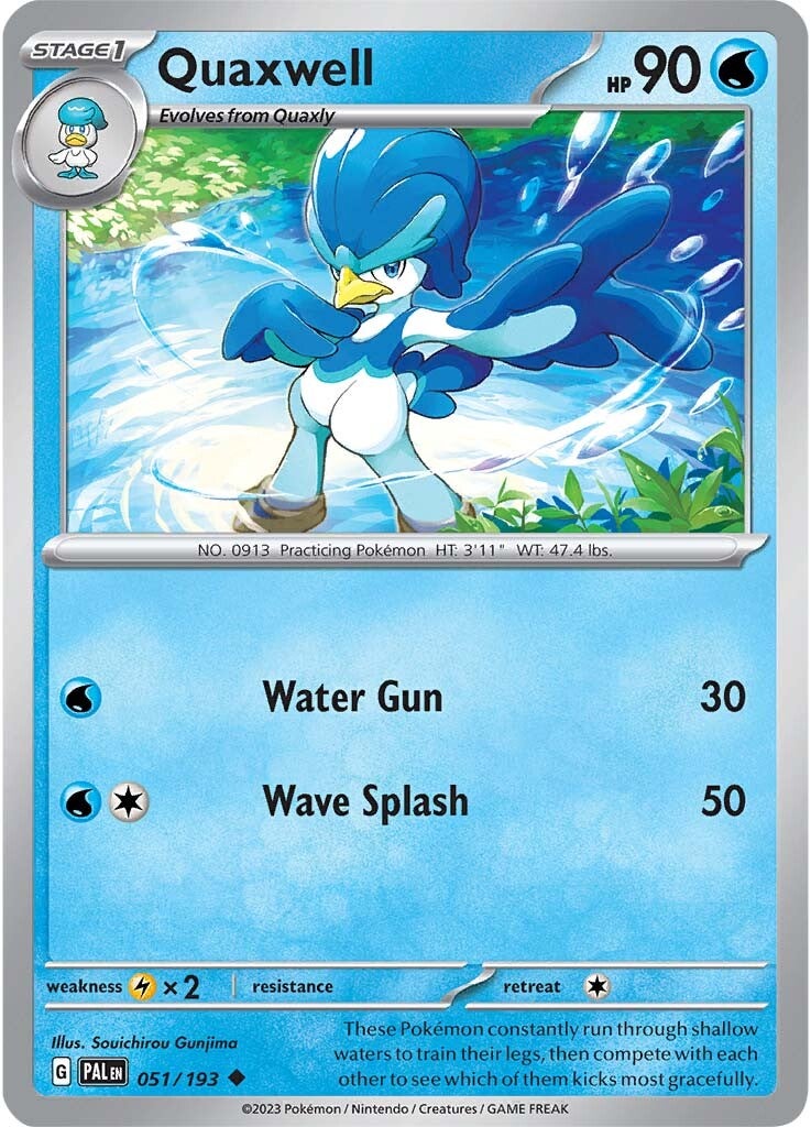 Quaxwell (051/193) [Scarlet & Violet: Paldea Evolved] | Good Games North