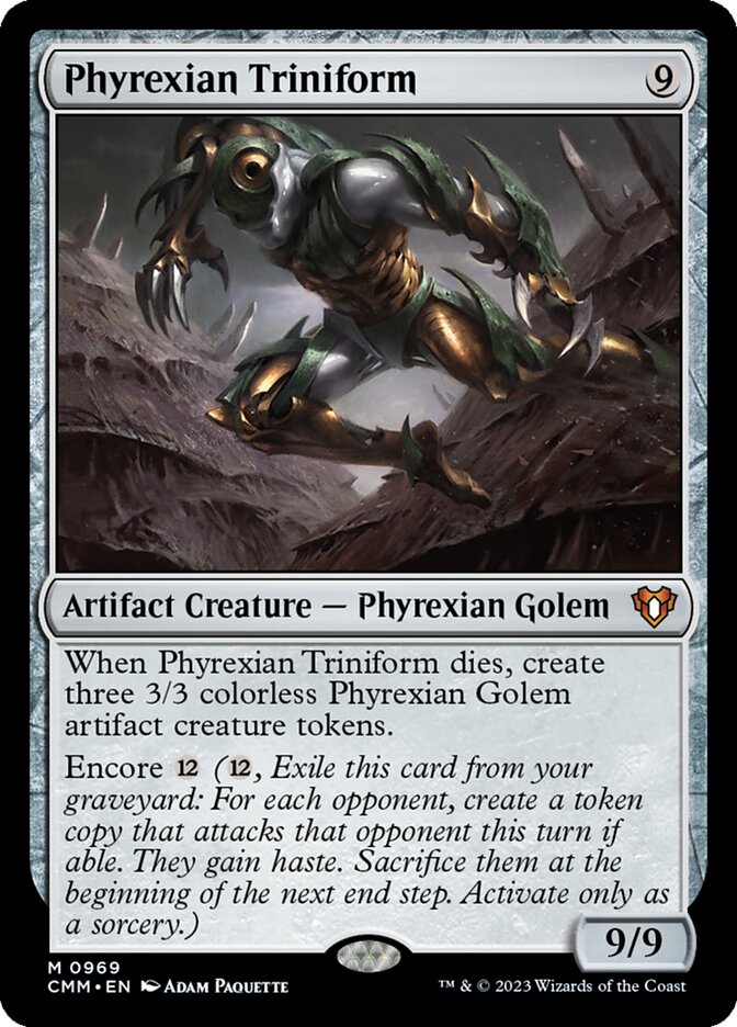 Phyrexian Triniform 969/451 (Commander Masters)  | Good Games North