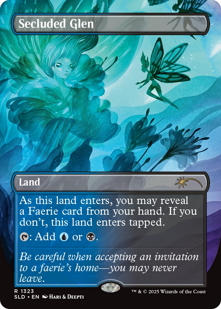 Secluded Glen (Rainbow Foil) [Secret Lair Drop Series] | Good Games North