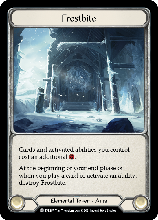 Frostbite [EVR197] (Everfest)  1st Edition Rainbow Foil | Good Games North