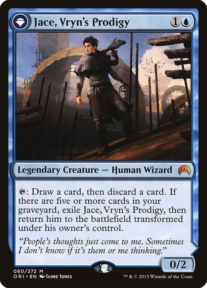 Jace, Vryn's Prodigy // Jace, Telepath Unbound (Magic Origins)  | Good Games North