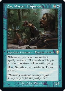 Sai Master Thopterist Retro Frame 93/40 (Commander: The Brothers' War)  | Good Games North