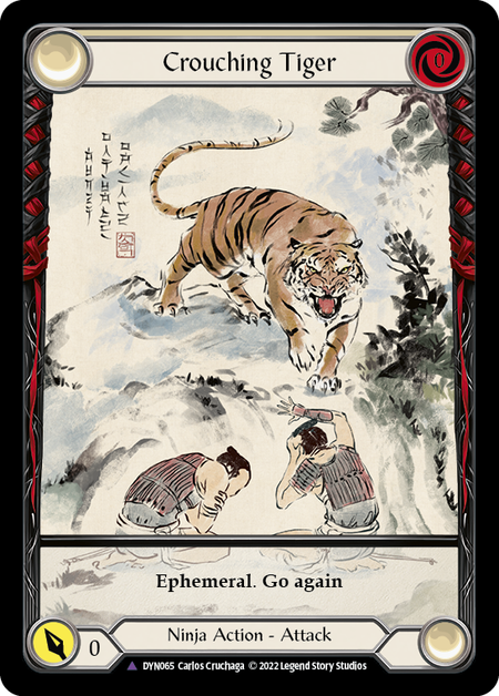 Crouching Tiger (Marvel) [DYN065] (Dynasty)  Cold Foil | Good Games North
