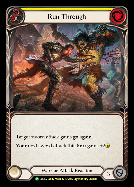 Run Through [LGS102] (Promo)  Rainbow Foil | Good Games North