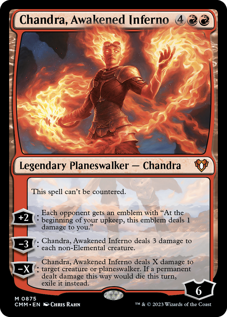 Chandra, Awakened Inferno [Commander Masters] | Good Games North