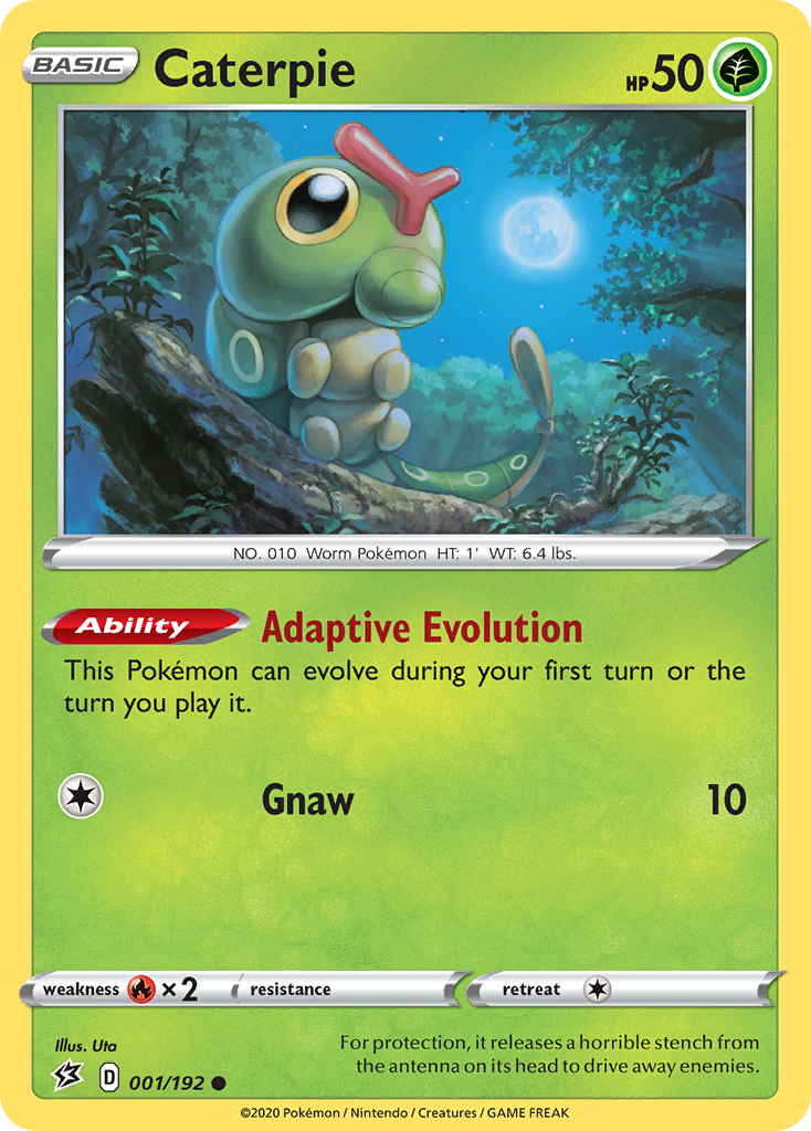 Caterpie (001/192) [Sword & Shield: Rebel Clash] | Good Games North