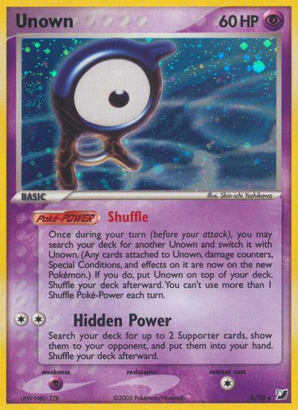 Unown (A/28) [EX: Unseen Forces] | Good Games North