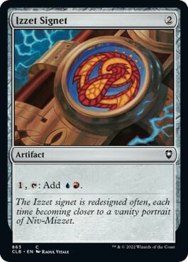 Izzet Signet (Commander Legends: Battle for Baldur's Gate)  | Good Games North