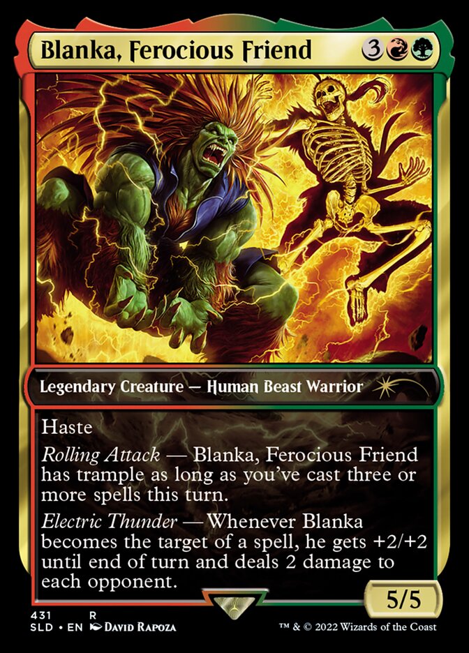 Blanka, Ferocious Friend [Secret Lair Drop Series] | Good Games North