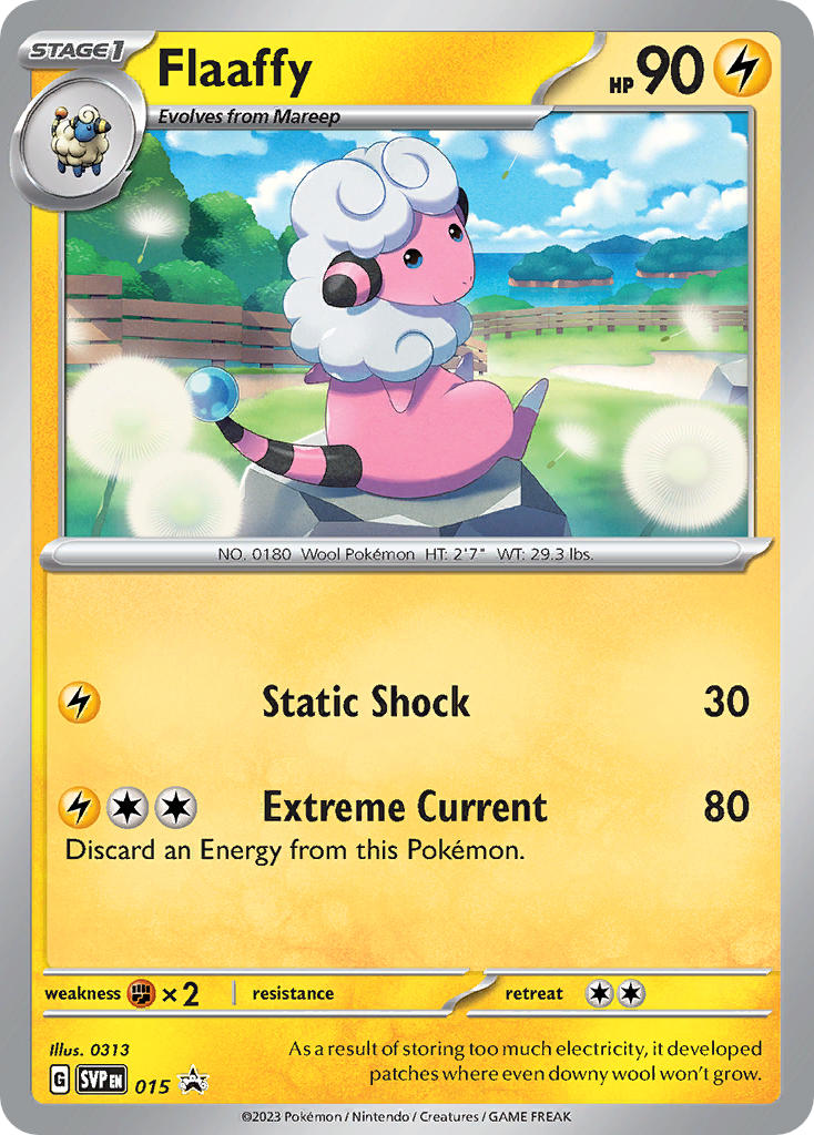 Flaaffy (015) [Scarlet & Violet: Black Star Promos] | Good Games North