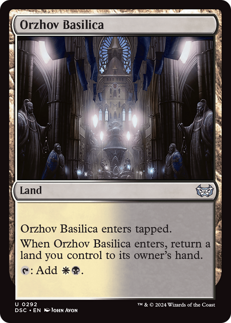 Orzhov Basilica [Duskmourn: House of Horror Commander] | Good Games North