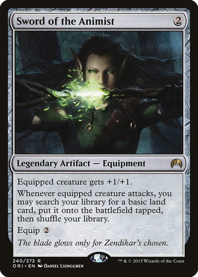 Sword of the Animist (Magic Origins)  - Foil | Good Games North