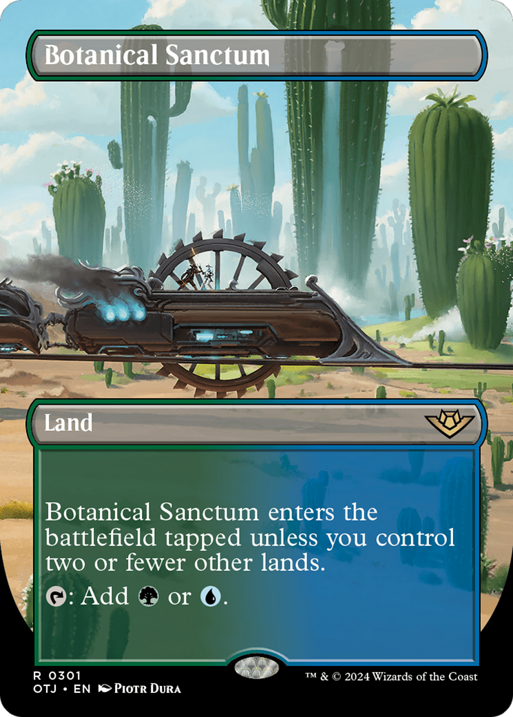 Botanical Sanctum (Borderless) [Outlaws of Thunder Junction] | Good Games North