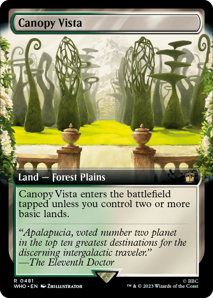Canopy Vista (Extended Art) [Doctor Who] | Good Games North