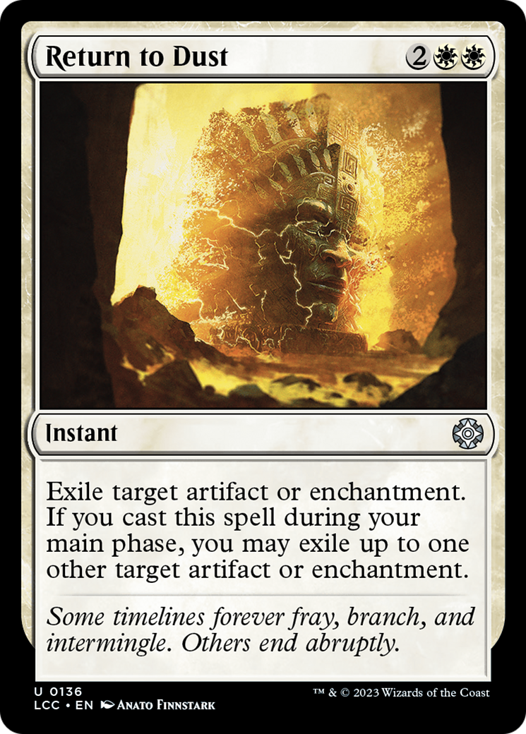 Return to Dust [The Lost Caverns of Ixalan Commander] | Good Games North
