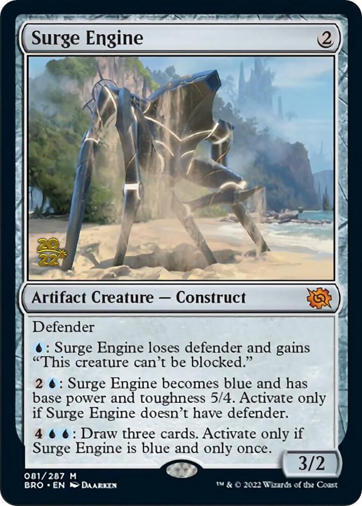 Surge Engine 81s/169 (Prerelease Cards)  - Foil | Good Games North