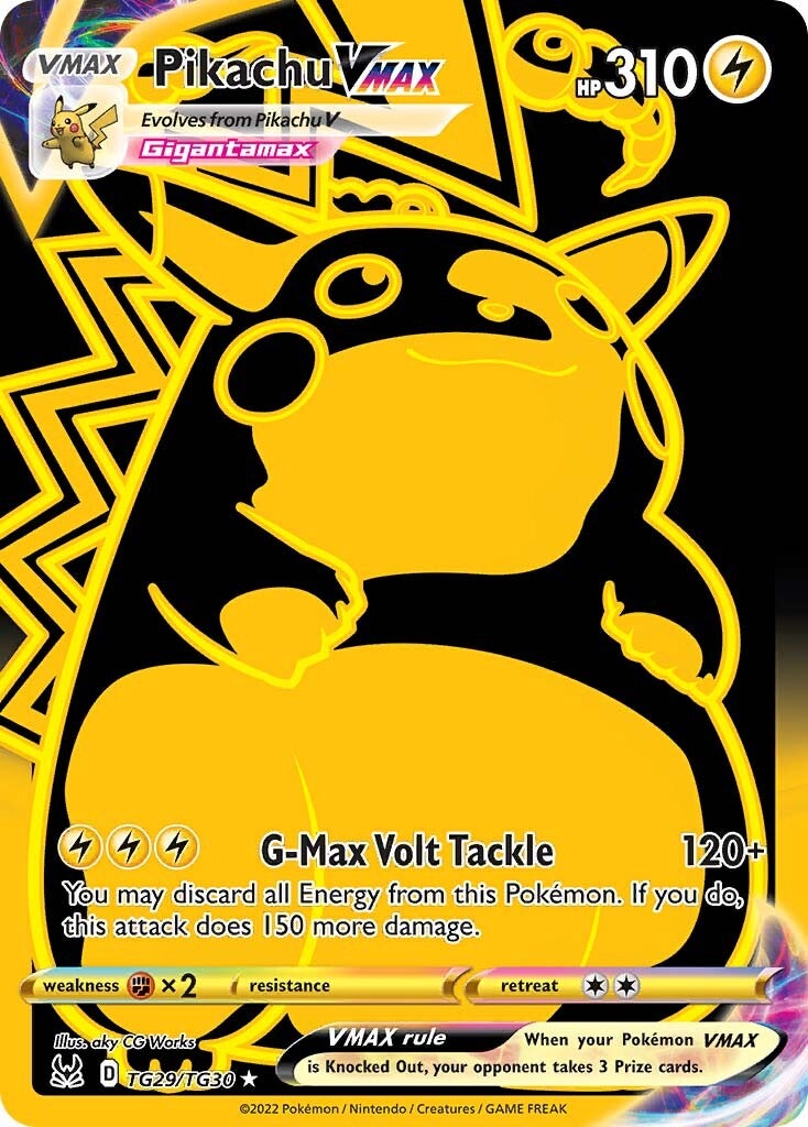 Pikachu VMAX (TG29/TG30) [Sword & Shield: Lost Origin] | Good Games North