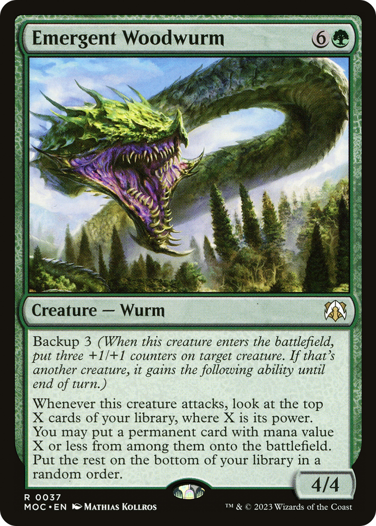 Emergent Woodwurm [March of the Machine Commander] | Good Games North