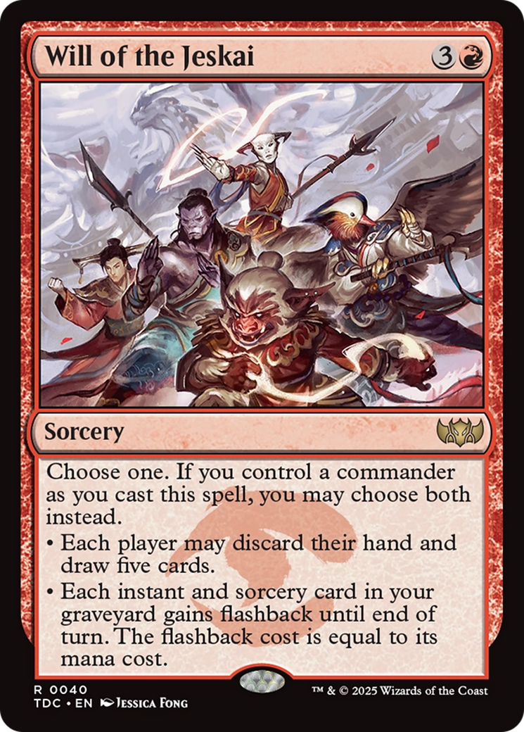 Will of the Jeskai [Tarkir: Dragonstorm Commander] | Good Games North