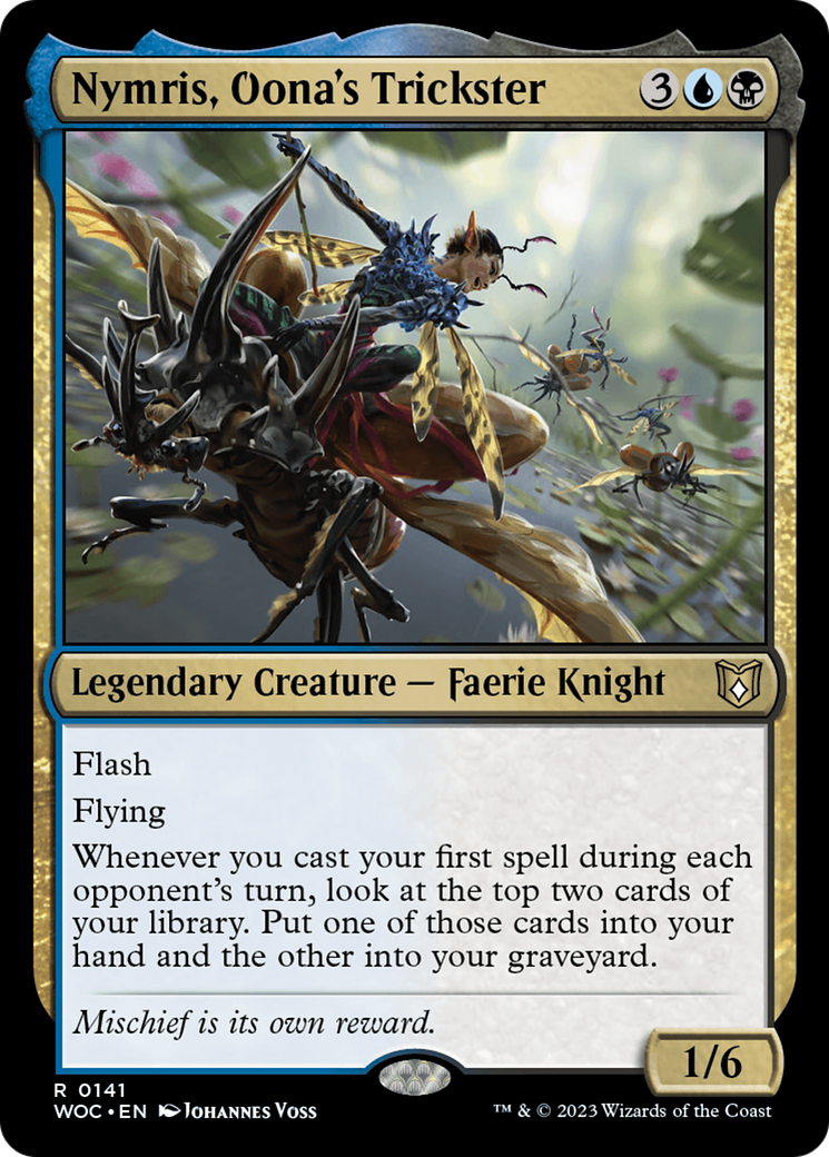 Nymris, Oona's Trickster [Wilds of Eldraine Commander] | Good Games North