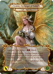 Figment of Rebirth // Avalon, Archangel of Rebirth (Marvel) [DTD009] (Dusk Till Dawn)  Cold Foil | Good Games North