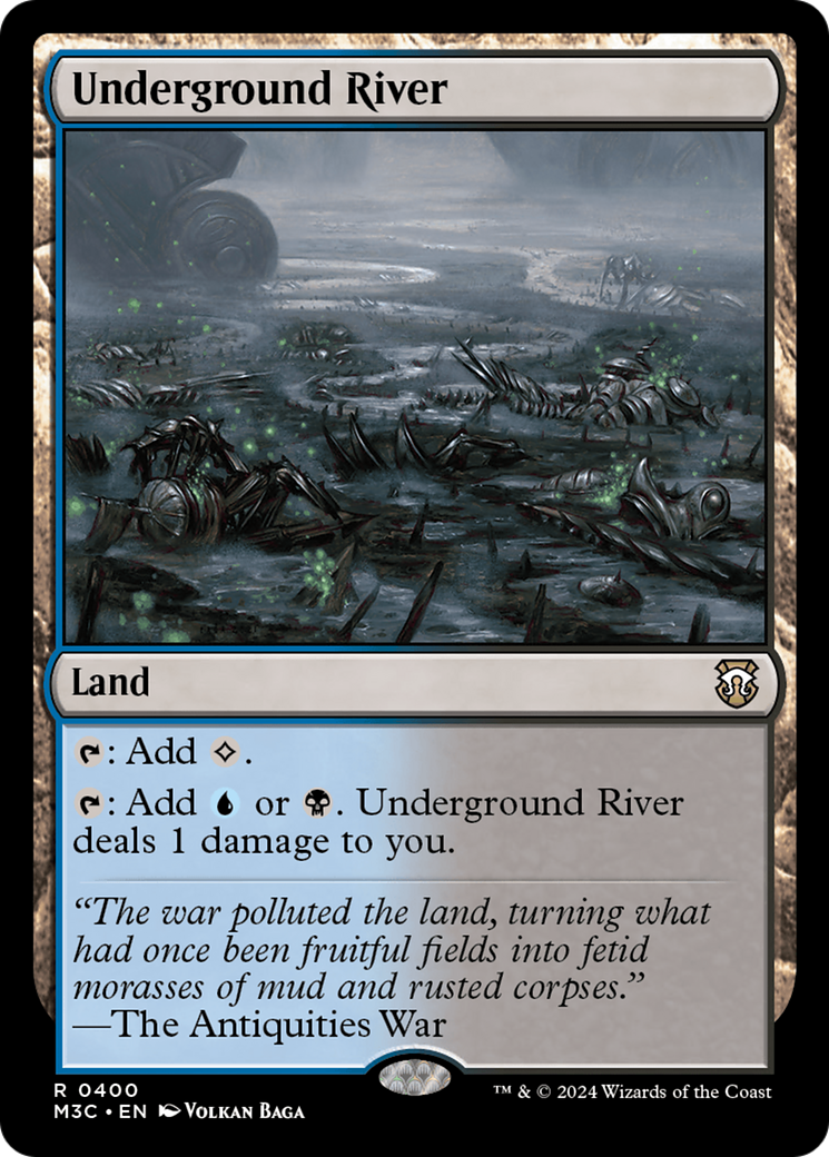 Underground River (Ripple Foil) [Modern Horizons 3 Commander] | Good Games North