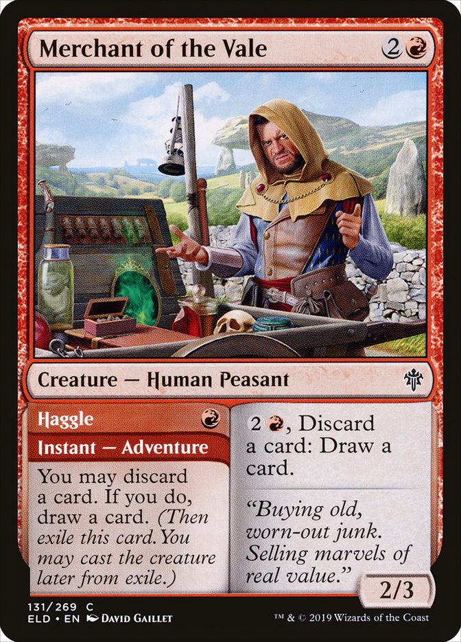 Merchant of the Vale // Haggle (Throne of Eldraine)  | Good Games North