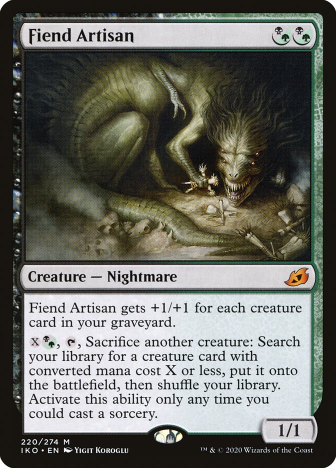 Fiend Artisan (Ikoria: Lair of Behemoths)  - Foil | Good Games North