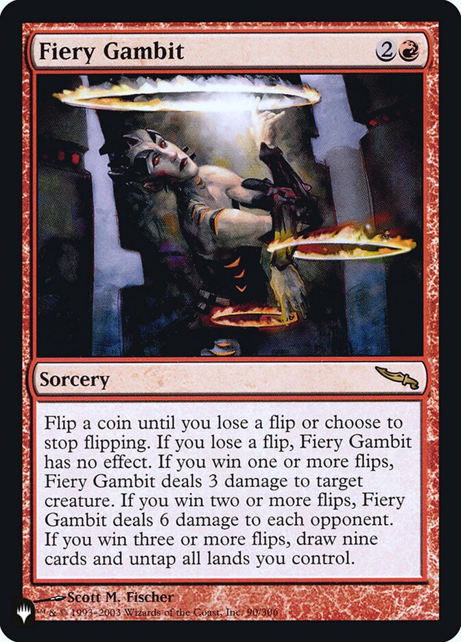 Fiery Gambit [Secret Lair: Heads I Win, Tails You Lose] | Good Games North