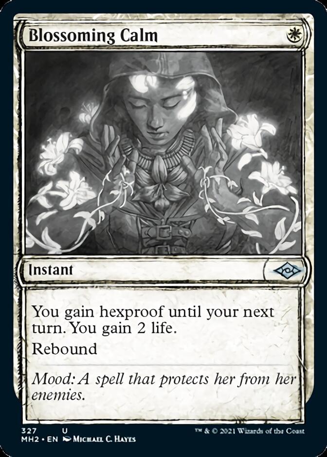 Blossoming Calm (Sketch) [Modern Horizons 2] | Good Games North