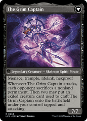 Throne of the Grim Captain // The Grim Captain [The Lost Caverns of Ixalan Prerelease Cards] | Good Games North
