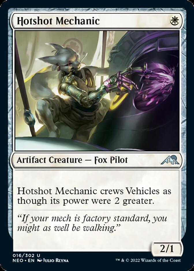 Hotshot Mechanic [Kamigawa: Neon Dynasty] | Good Games North
