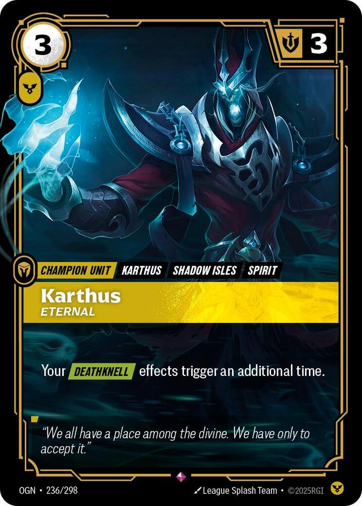 Karthus Eternal (Origins)  - Foil | Good Games North