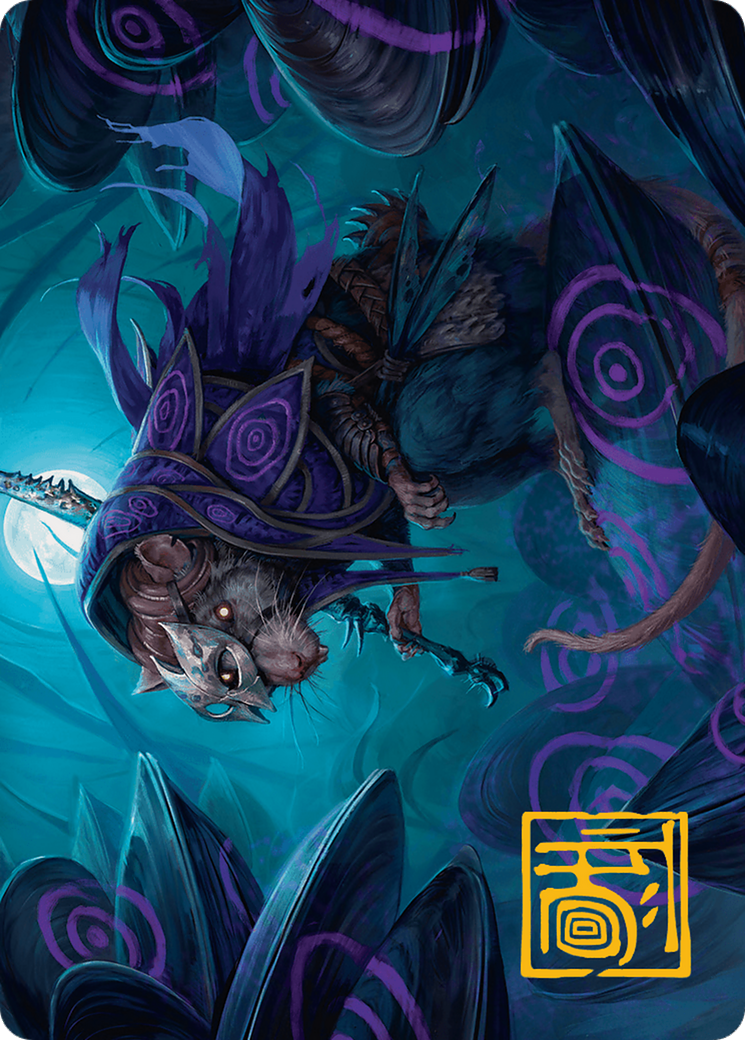 Nightwhorl Hermit Art Card (Gold-Stamped Signature) [Bloomburrow Art Series] | Good Games North