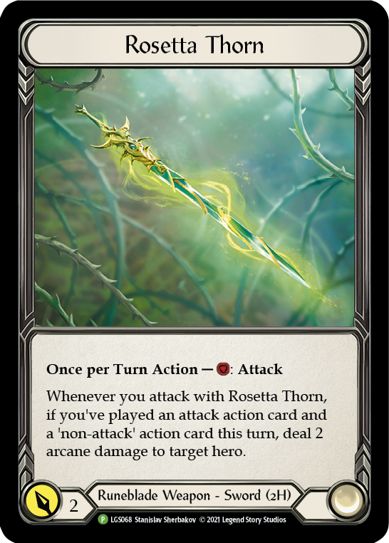 Rosetta Thorn [LGS068] (Promo)  Cold Foil | Good Games North