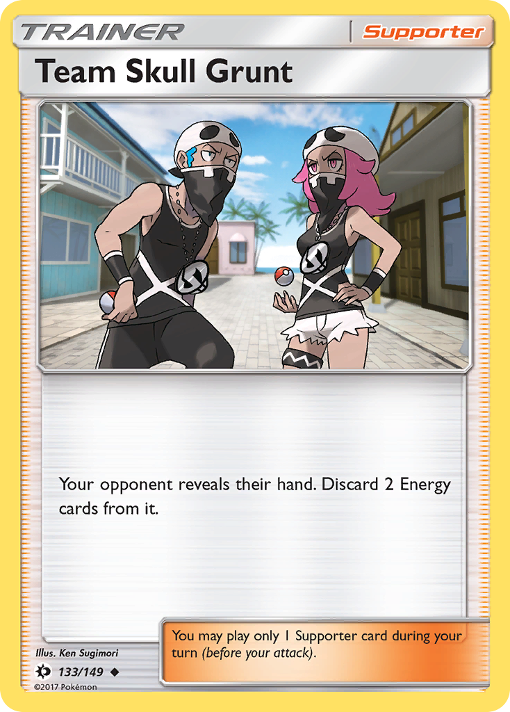 Team Skull Grunt (133/149) [Sun & Moon: Base Set] | Good Games North