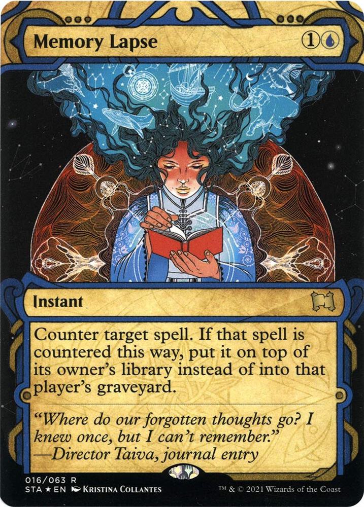 Memory Lapse Foil Etched (Strixhaven: Mystical Archives)  - Foil | Good Games North