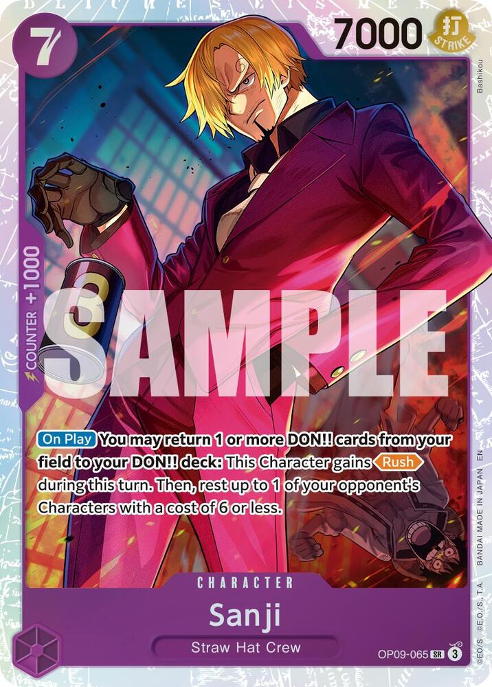 Sanji (Reprint) OP09-065 (Premium Booster -The Best- Vol. 2)  - Foil | Good Games North