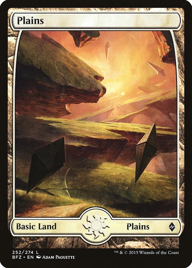 Plains 252/274 (Battle for Zendikar)  | Good Games North