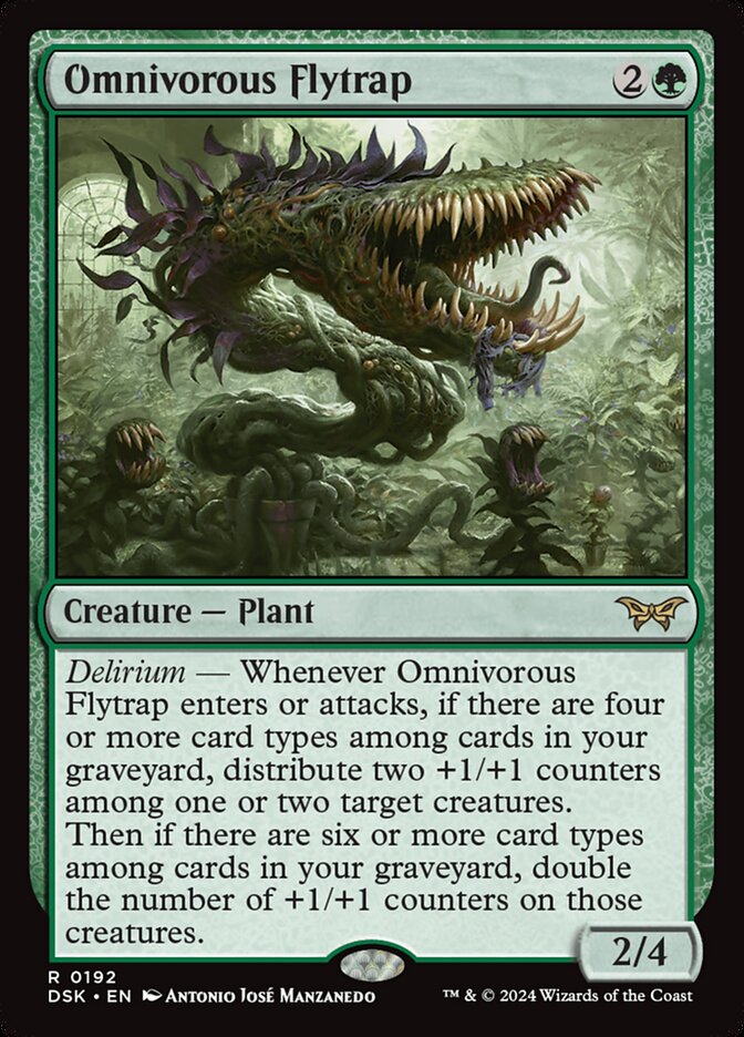 Omnivorous Flytrap 192/286 (Duskmourn: House of Horror)  - Foil | Good Games North