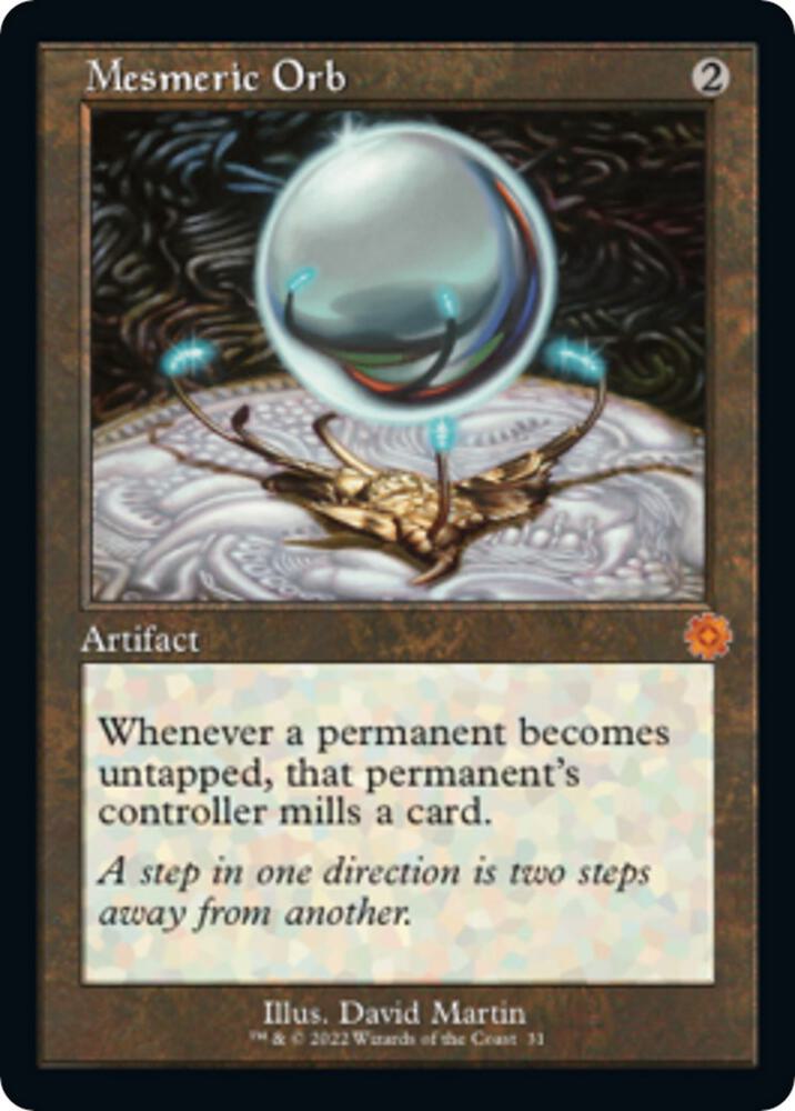 Mesmeric Orb 31 (The Brothers' War: Retro Frame Artifacts)  - Foil | Good Games North
