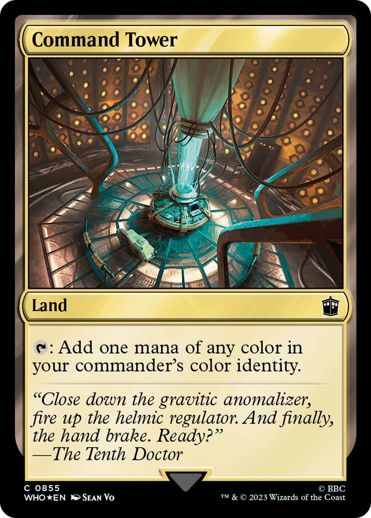 Command Tower (0855)(Surge Foil) [Doctor Who] | Good Games North