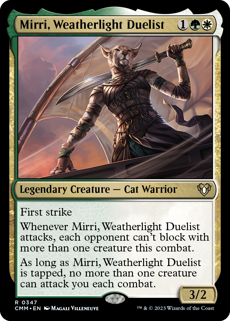 Mirri, Weatherlight Duelist [Commander Masters] | Good Games North