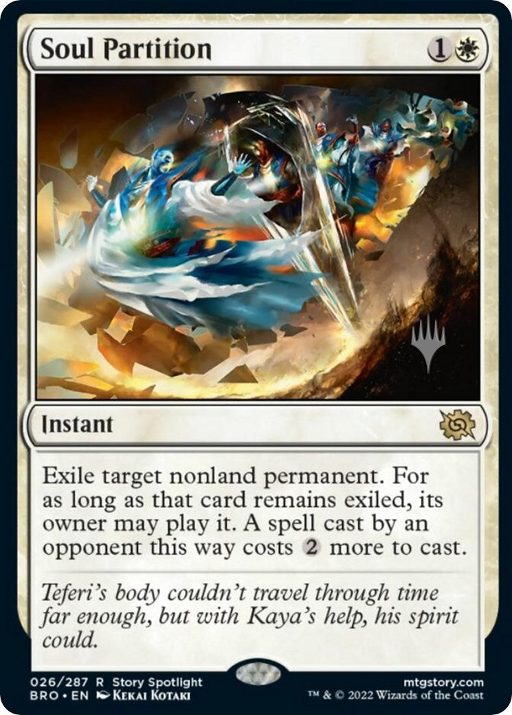 Soul Partition (Promo Pack) [The Brothers' War Promos] | Good Games North