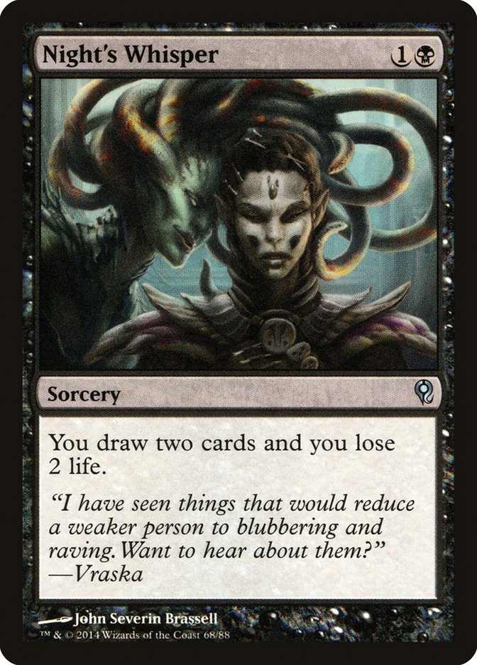 Night's Whisper [Duel Decks: Jace vs. Vraska] | Good Games North