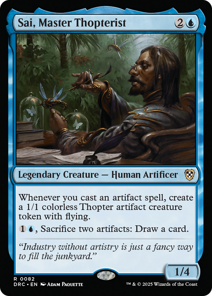 Sai, Master Thopterist [Aetherdrift Commander] | Good Games North