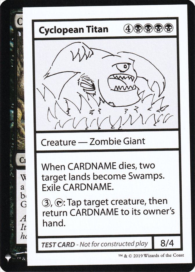 Cyclopean Titan [Mystery Booster Playtest Cards] | Good Games North