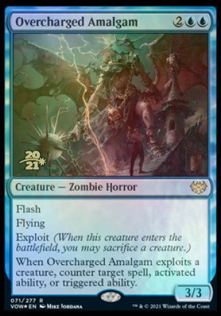 Overcharged Amalgam [Innistrad: Crimson Vow Prerelease Promos] | Good Games North
