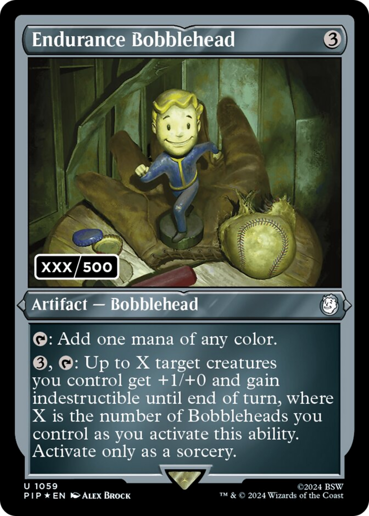 Endurance Bobblehead (Serialized) [Fallout] | Good Games North
