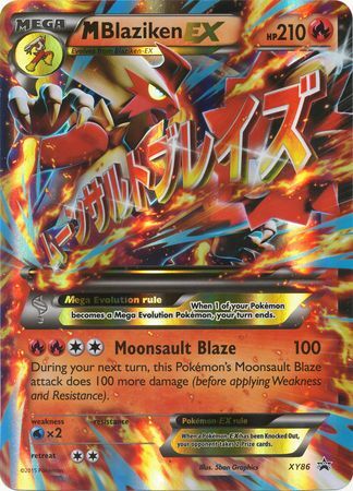M Blaziken EX (XY86) (Jumbo Card) [XY: Black Star Promos] | Good Games North